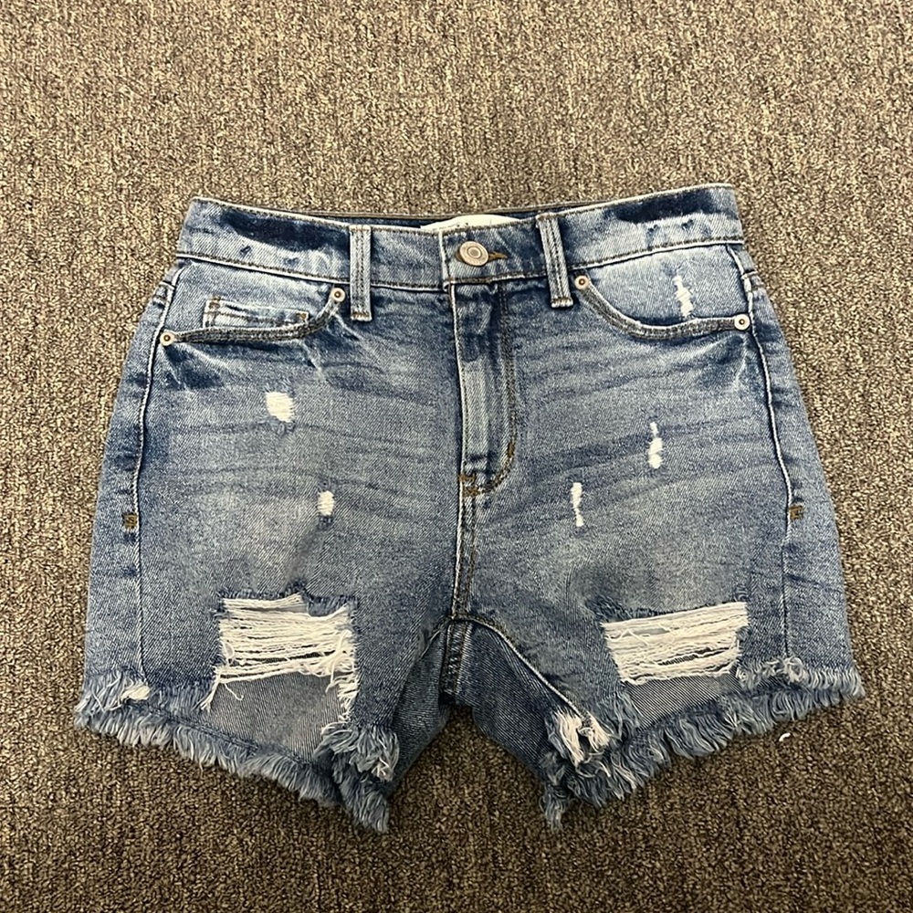 Ripped shorts
